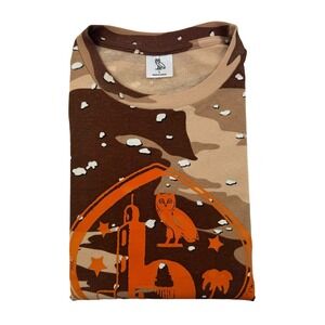 Octobers Very Own OVO Desert Camo Short Sleeve Cotton T-Shirt‎ Mens Size Large